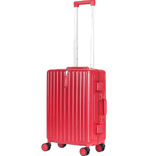 Stargold 1 Pc Hard Side Cabin Trolley Case Red