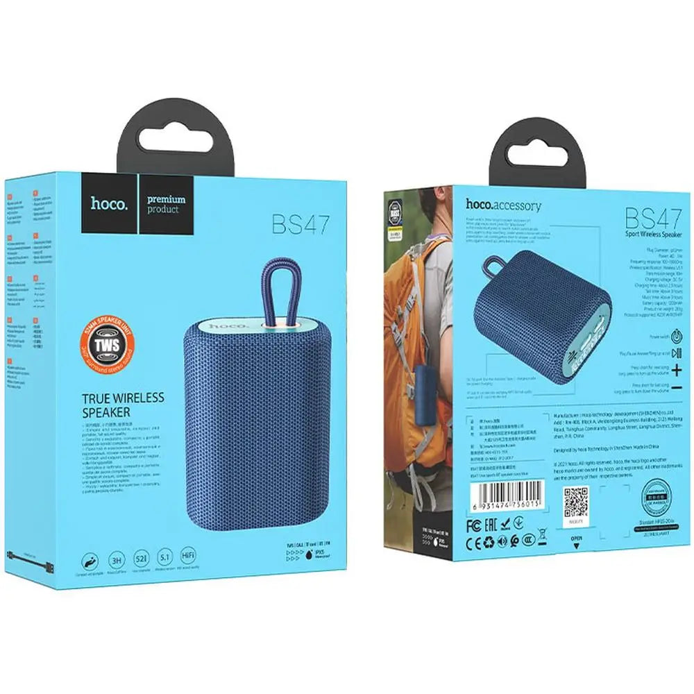 Hoco BS47 Uno Portable Loudspeaker BS47BL