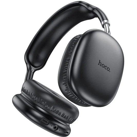 Hoco Wireless Over Ear Headphone Black -W35Air