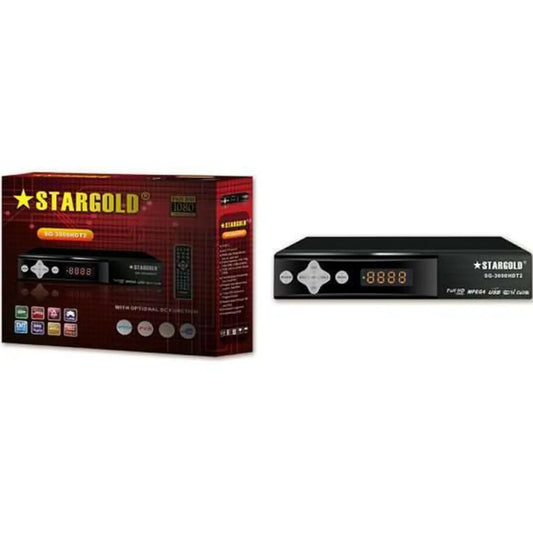 Stargold HD Satellite Receiver Black – SG3000HDT2