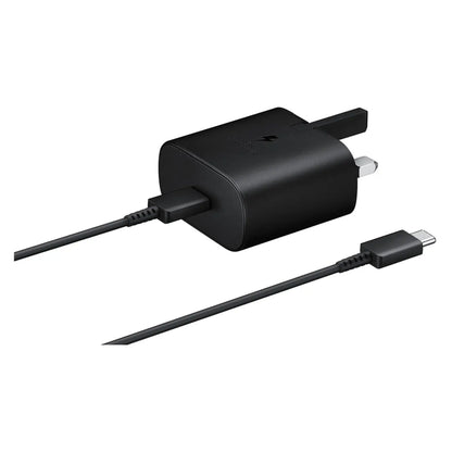 Samsung 25W Travel Adapter with Type-C Cable Black