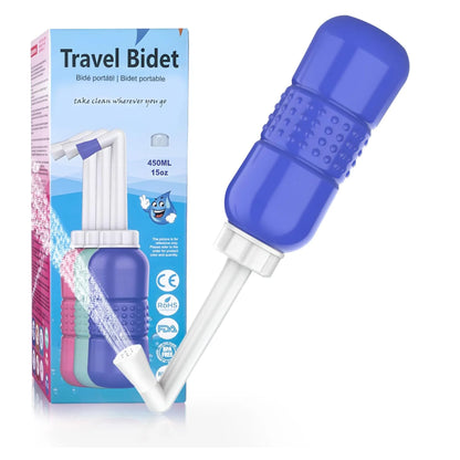 Manual Portable Bidet, Handheld Travel Shattaf