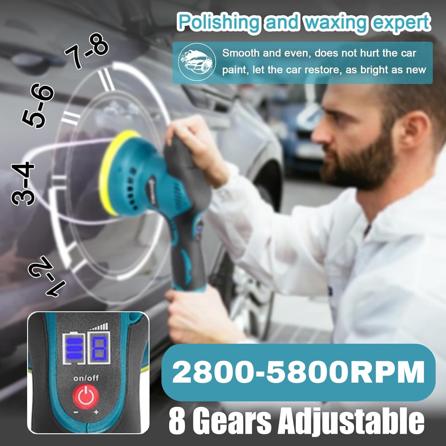 Cordless Car Polisher