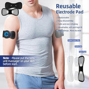Mini Massager,Rechargeable Intelligent TENS Unit Muscle Stimulator for Pain Relief - FSA or HSA Eligible Deep Tissue EMS Massager Management for Back, Neck, Arm Electronic Pulse Machine