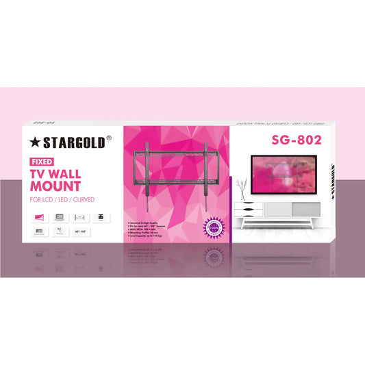 Stargold Sg-802 Fixed Wall Mount For 60-105” Screen