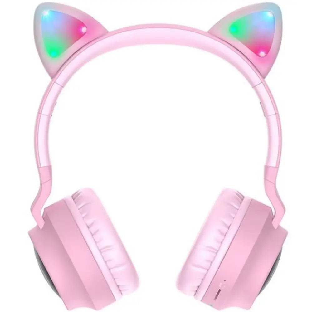 Hoco W27 Wireless Over Ear Headphones Pink