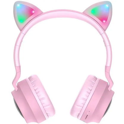 Hoco W27 Wireless Over Ear Headphones Pink