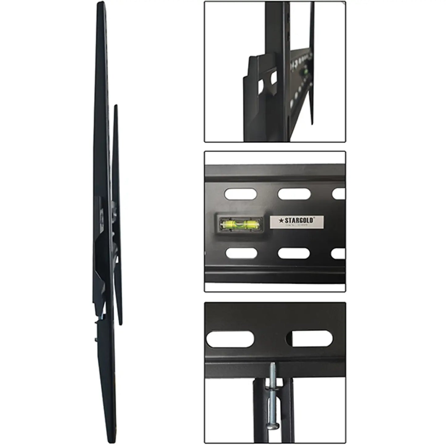 Stargold Fixed Wall Mount Black