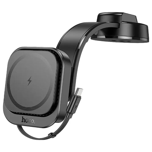 Hoco Might Wireless Car Charger Black