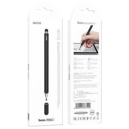 Hoco Fluent Series Capacitive Pen Black