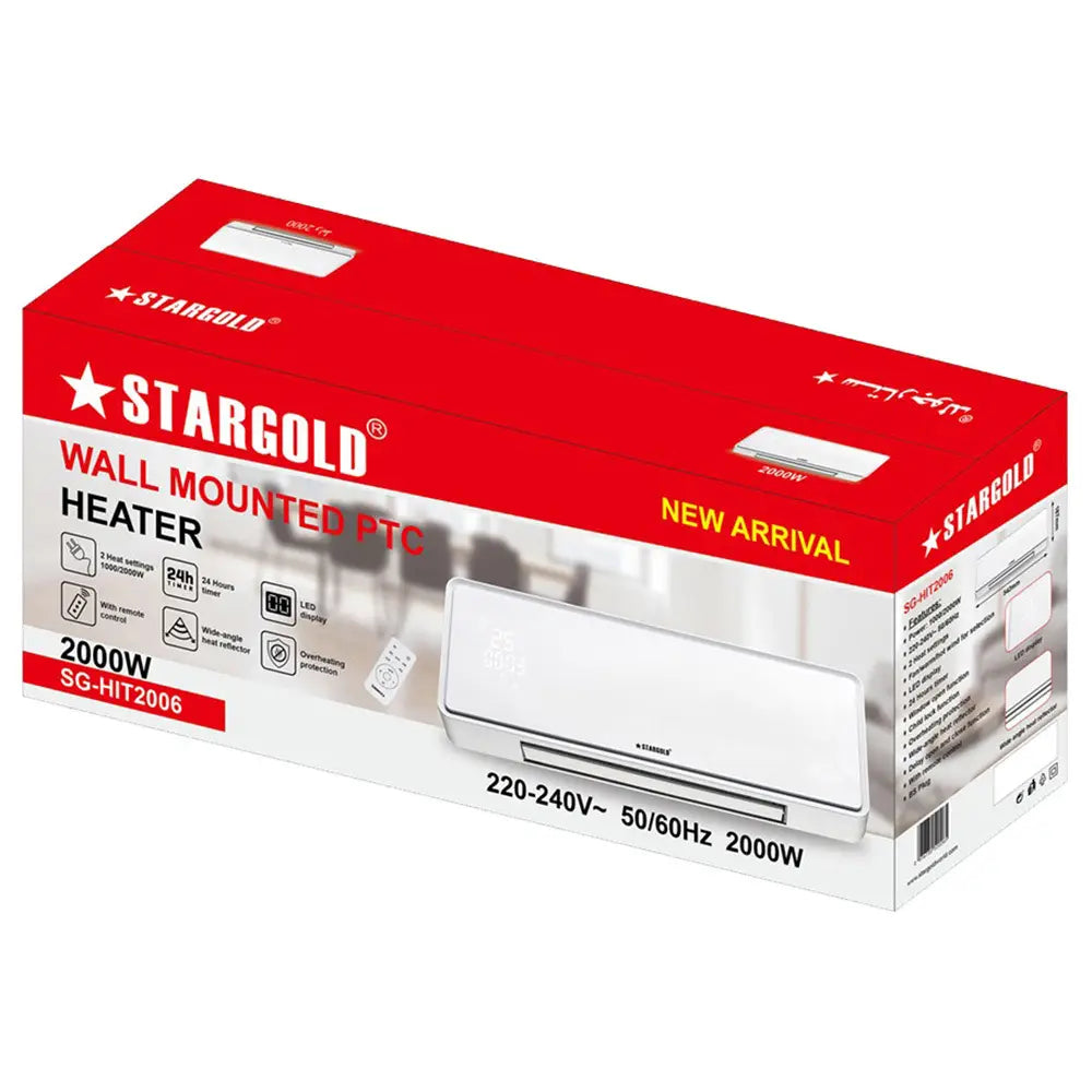 Stargold Wall Mount Heater SG-HIT2006