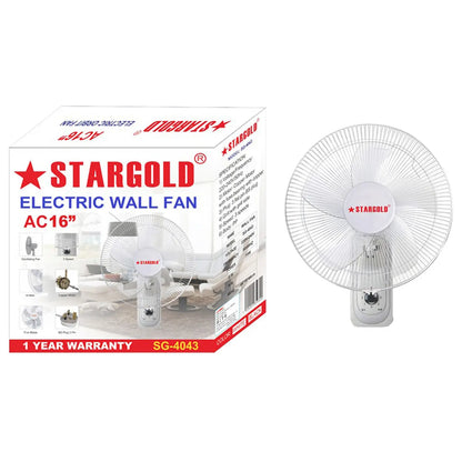 Stargold Wall Mounted Fan SG-4043