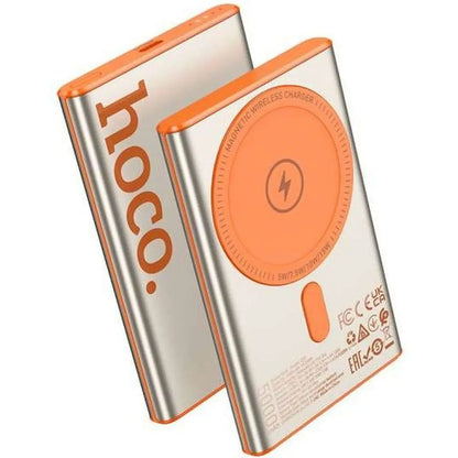 Hoco Magnetic Power Bank 5000mAh Titanium Gold Q32