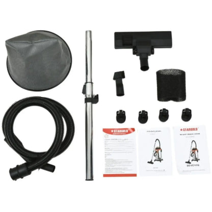Stargold Wet & Dry Vacuum Cleaner Silver – SG-VC1412