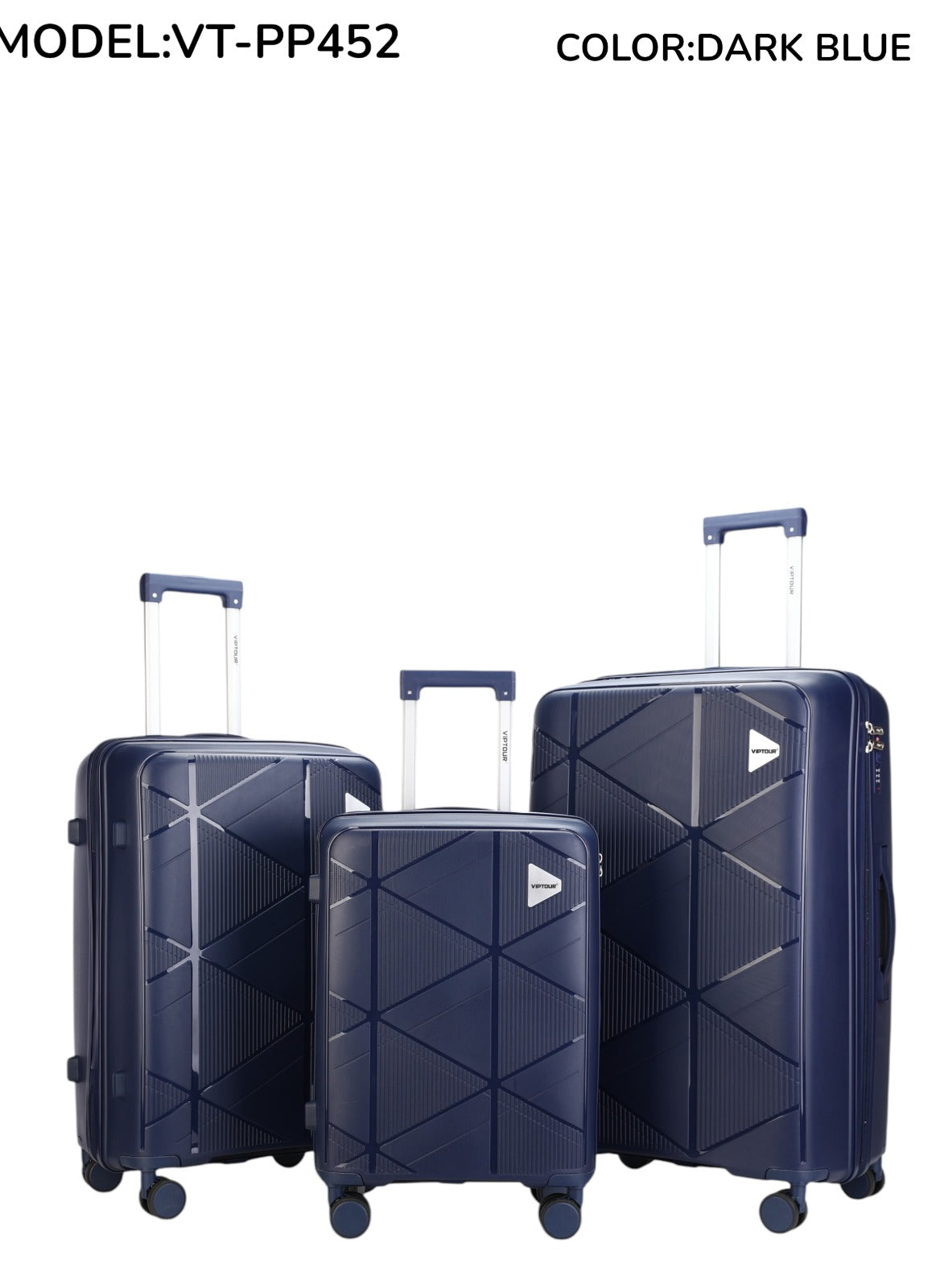 VIPTOUR LUGGAGE 3 PCS SET