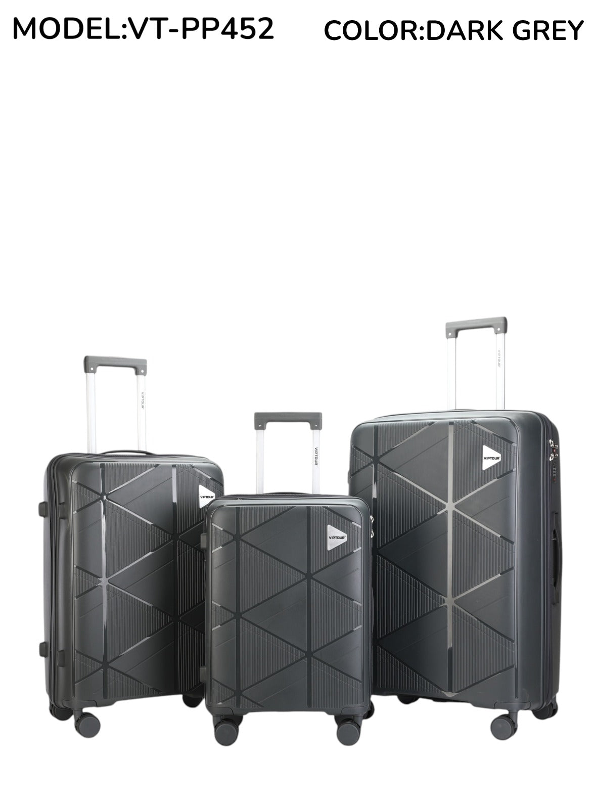 VIPTOUR LUGGAGE 3 PCS SET