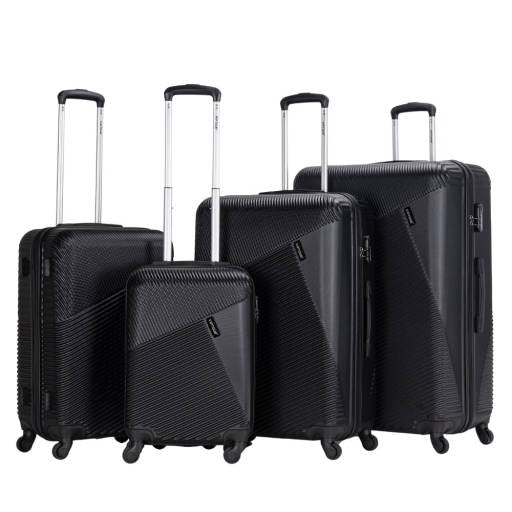 VIPTOUR ABS Hard Side 4 Piece Luggage Set